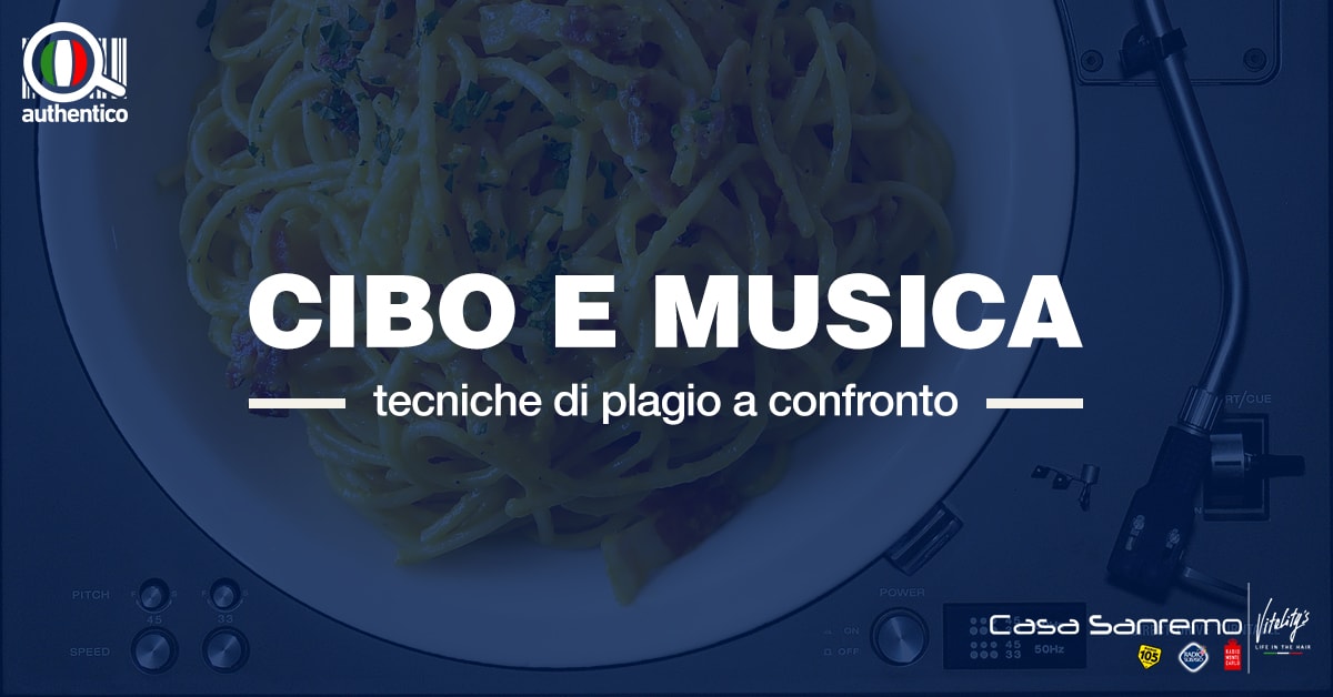 Cibo e musica, tecniche di plagio a confronto: Authentico sarà ospite a Casa Sanremo